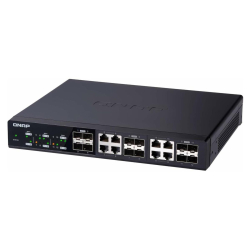 Switch niezarządzalny QNAP QSW-1208-8C  8x10GbE SFP+/RJ45 combo 4x10GbE SFP+