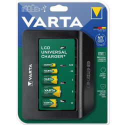 Ładowarka akumulatorków VARTA LCD UNIVERSAL CHARGER+