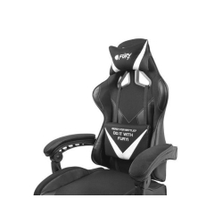 Fotel dla gracza Fury Avenger L czarno-biały-204482