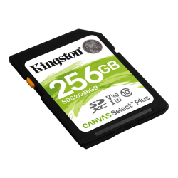 Kingston karta Canvas Select Plus, 256GB, SDXC, SDC2/256GB, UHS-I U3 (Class 10), A1-214005
