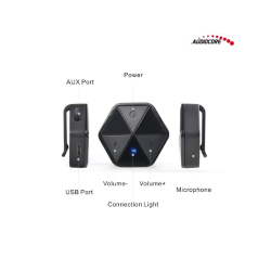 Adapter Bluetooth Audiocore AC815 odbiornik z klipsem HSP, HFP, A2DP, AVRCP-218188