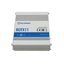 Router 4G LTE Teltonika RUTX11, Dual Band Wi-Fi 802.11ac, 2x SIM, 4x LAN/WAN Gigabit, USB, GPS, Bluetooth RUTX11-218750
