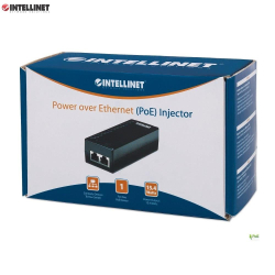 Zasilacz PoE Intellinet 15,4W 1xRJ45 Ethernet 802.3af-221195