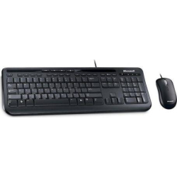 Zestaw przewodowy klawiatura + mysz Microsoft Wired Desktop 600 (APB-00013) Czarny-229914