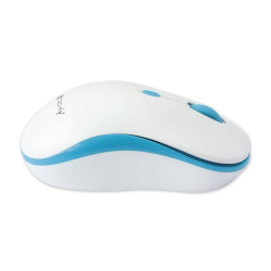 Mysz bezprzewodowa Techly 1600dpi optyczna biało-niebieska-230815