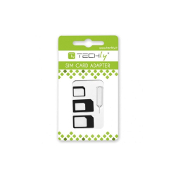 Adapter Techly karty SIM (nano, micro) + kluczyk-249531