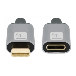 Kabel/Przedłużacz Techly USB-C 3.2 Gen2 M/F 1m czarny-259266