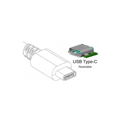 Adapter Techly USB31-DVI  USB-C 3.1 na DVI M/Ż, biały 0,15m IADAP-259540