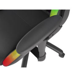 Fotel dla gracza Genesis Trit 500 podświetlenie RGB czarny-263446