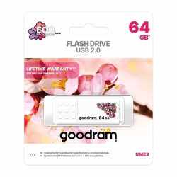 Pendrive GOODRAM 64GB UME2-SPRING WHITE USB 2.0-267366